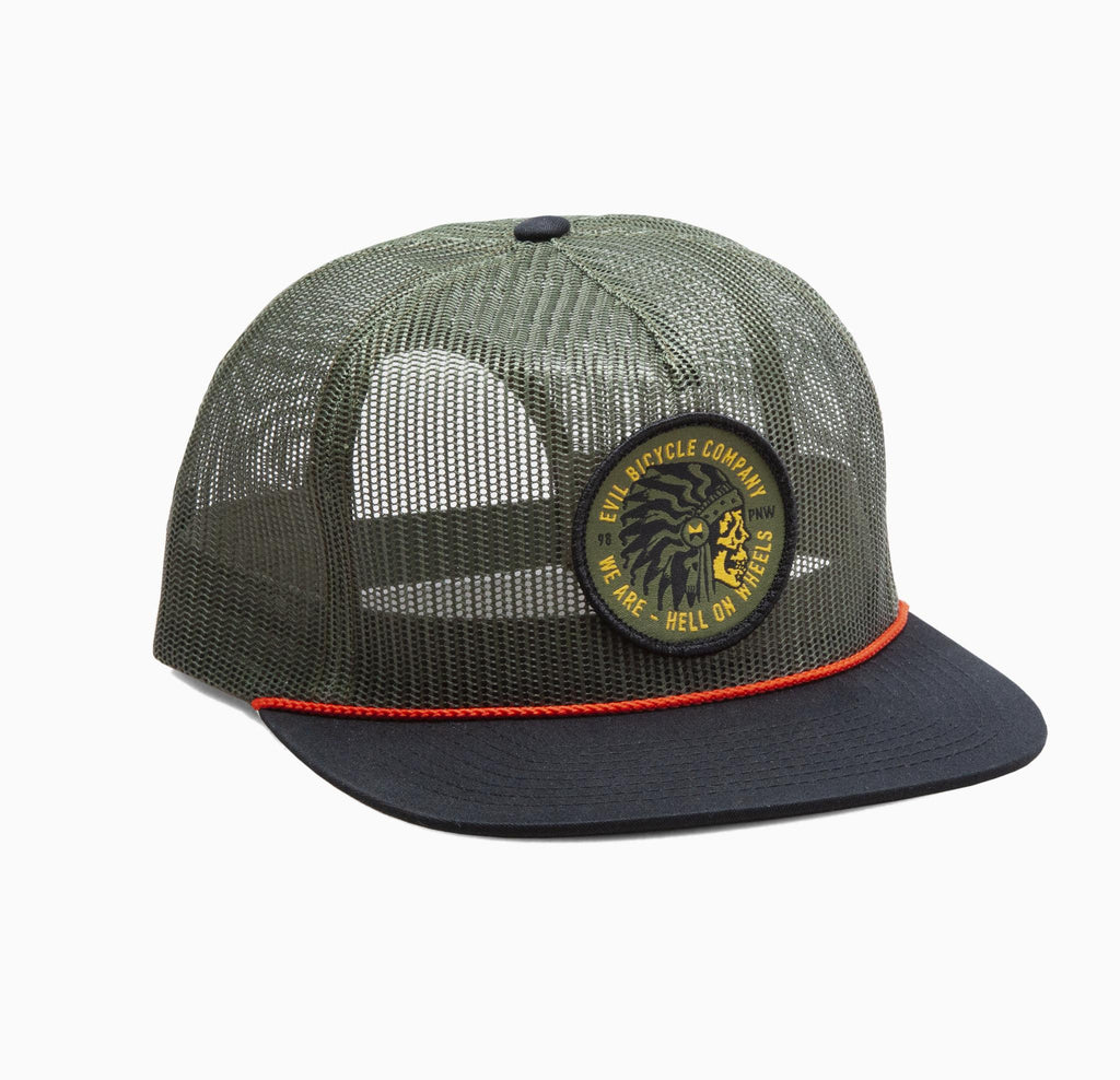 Hell On Wheels Mesh Trucker Snapback Cap – Evil Bikes Global, S.L.