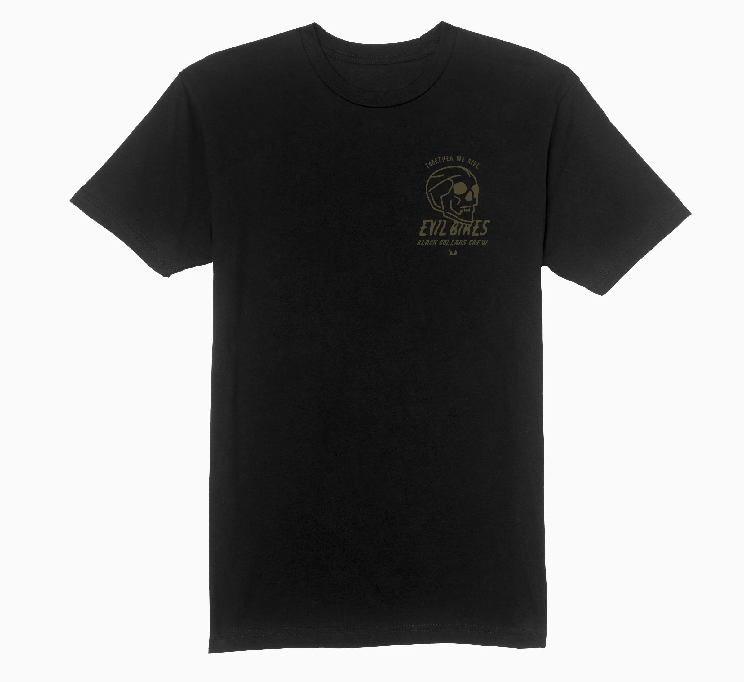 Black Collars Crew Tee – Evil Bikes Global, S.L.